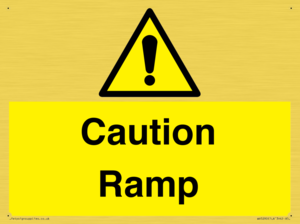 Caution Ramp